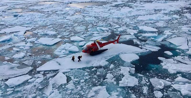 La aceleración del deshielo y la subida de las temperaturas desatan la alarma en el Ártico