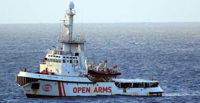 El Open Arms se declara en situación de necesidad y no garantiza la seguridad a bordo