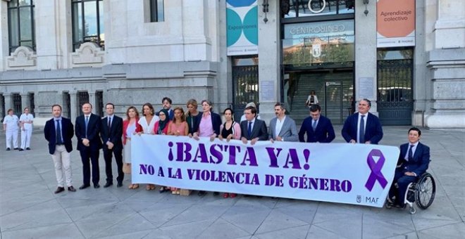 Vox se ausenta del minuto de silencio en Madrid por la última víctima de violencia machista