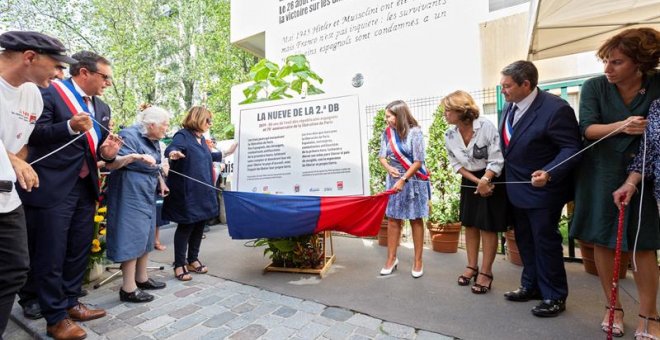 París homenajea a La Nueve, la compañía de republicanos españoles que inició la liberación de los nazis