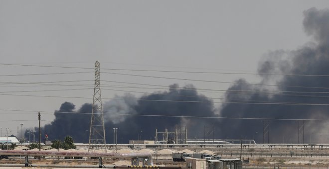 El petróleo se dispara tras los ataques a las refinerías en Arabia Saudí