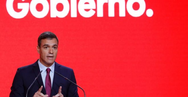 Sánchez dice que el 10-N está en juego un Gobierno del PSOE o seguir en el bloqueo