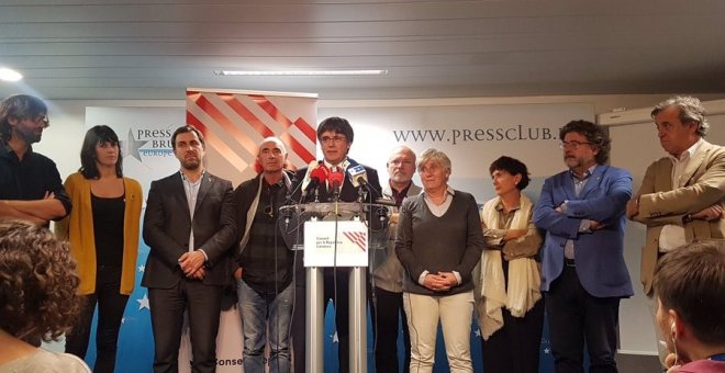 Puigdemont anuncia la convocatoria de la Asamblea de cargos electos para dar respuesta a la sentencia del Supremo