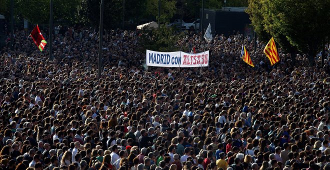 Cerca de 300 movilizaciones y miles de muestras de apoyo: la huella del caso Altsasu