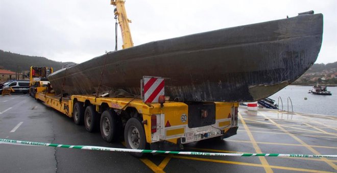 El 'narcosubmarino' hallado en Galicia llevaba tres toneladas de cocaína repartidas en 152 fardos