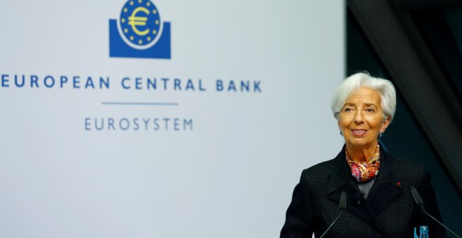 El BCE mantiene sin cambios sus generosos estímulos en la primera reunión de Lagarde