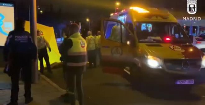 En estado crítico una niña atropellada por una moto en Madrid