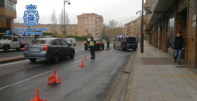 Policía Nacional y Policía Local realizan controles en Logroño