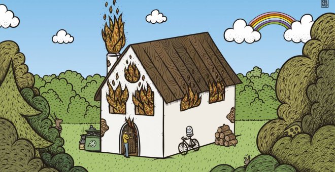 No vas a hacer nada contra la emergencia climática si no ves la casa en llamas