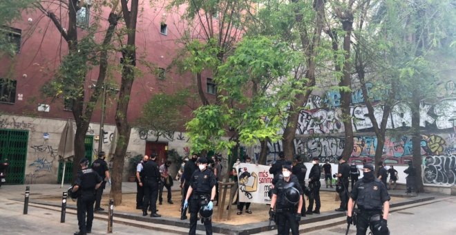 Una detinguda i diverses identificacions en manifestacions a Barcelona