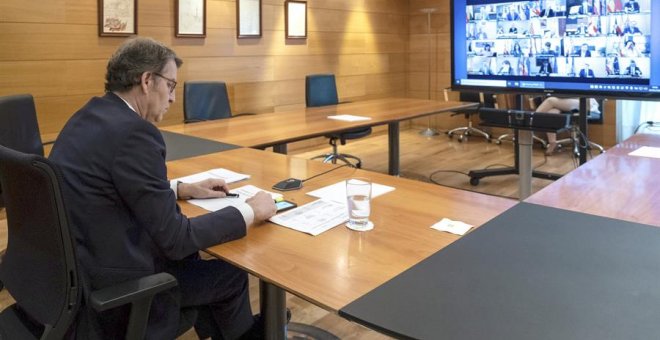 Feijóo pide que Galicia salga del estado de alarma al finalizar la fase dos