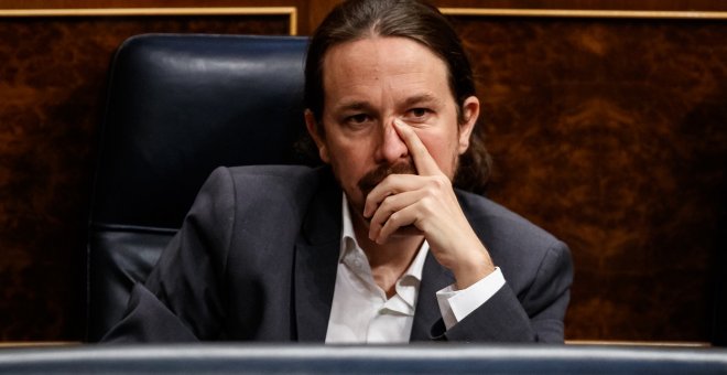 El juez confirma la retirada de condición perjudicado de Pablo Iglesias en la pieza 'Dina' del caso Villarejo