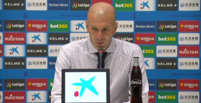 Zidane: "Esto se va a decidir al final"