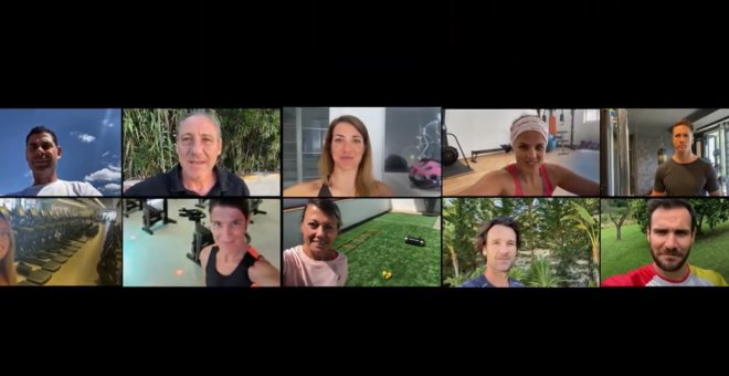 'Vuelve para cuidarte': gimnasios y centros deportivos reivindican en un vídeo el papel del ejercicio físico en la salud