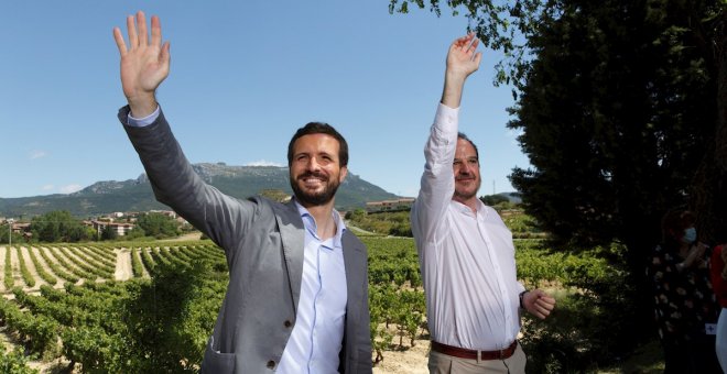 Feijóo se reafirma con un discurso propio y la apuesta de Casado fracasa en Euskadi