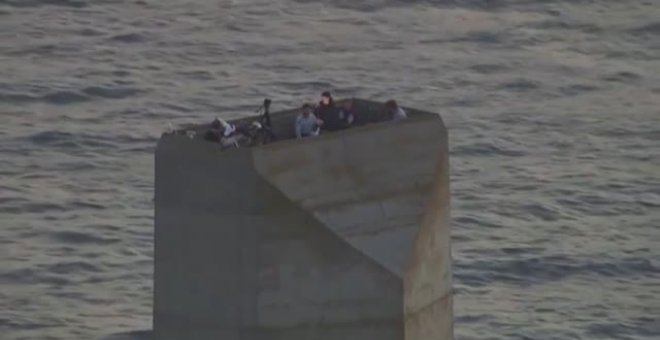 Concierto de Lukas Graham a 203 metros de altura en el puente de Oresund