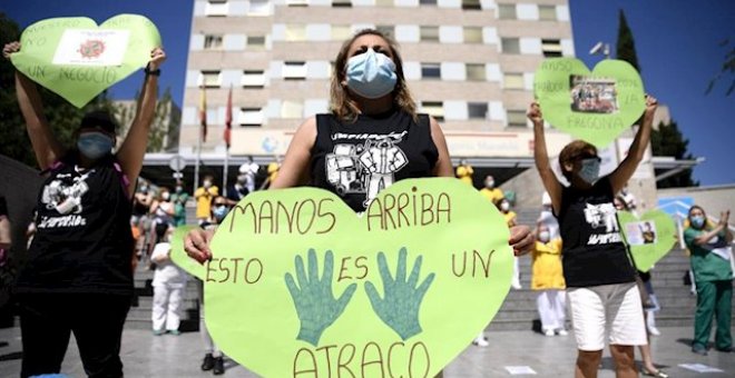 La Comunidad de Madrid suspende la adjudicación de las contratas de limpieza hasta que se resuelva el recurso de los sindicatos