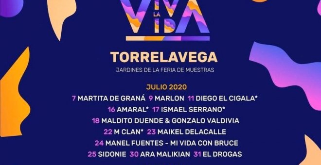 Martita de Graná, Marlon y El Cigala abren esta semana el ciclo 'Viva la Vida' en Torrelavega