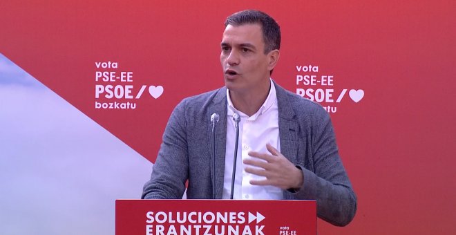 Sánchez dice que "no podrán manchar" el legado de Fernando Buesa