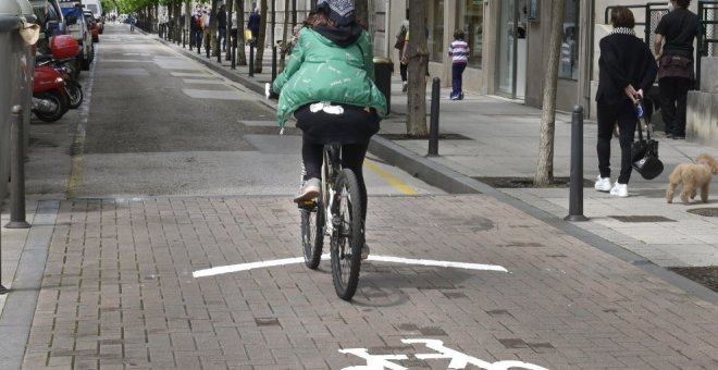 La iniciativa 'Señalados' invita a ciclistas a reportar los "puntos negros" de Santander que necesitan mejoras