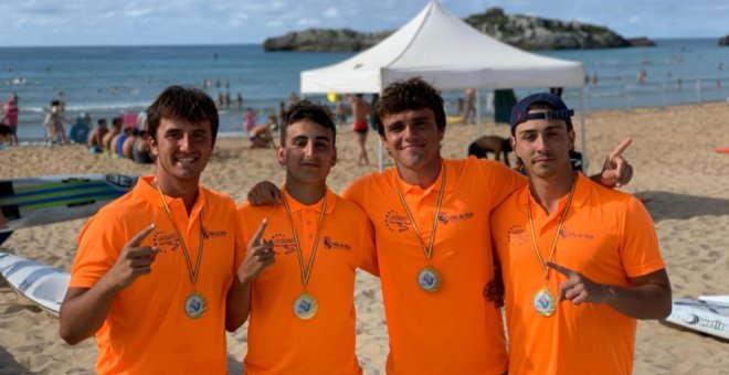 Los Juveniles y Junior del Club Noja Playa Dorada NetCAN ponen a la Villa en lo más alto del socorrismo nacional