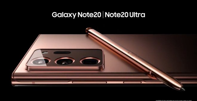 Samsung presenta los nuevos móviles 'Galaxy Note 20' y su versión Ultra