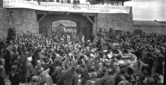 Dominio Público - La primera llegada de republicanos a Mauthausen