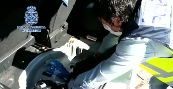 La policía intercepta en Burgos un coche con 10 kilos de ketamina