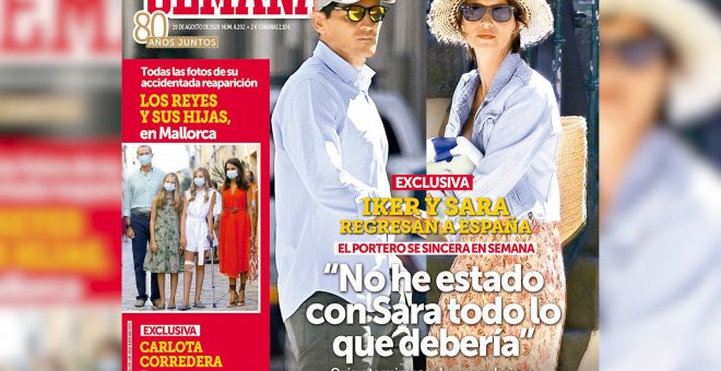 Casillas se sincera sobre su relación con Sara Carbonero