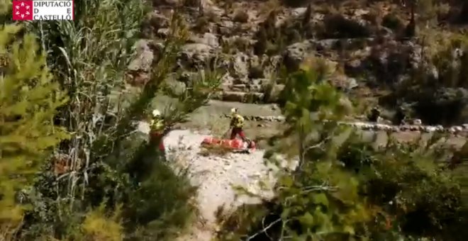 Bomberos de Castellón rescatan a seis senderistas y ciclistas