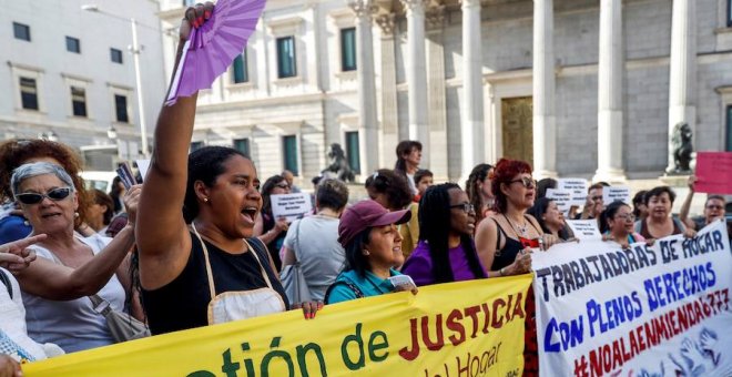 Trabajadora del hogar: "Cuando llegas a España dejas de ser una persona con derechos y te conviertes en inmigrante"