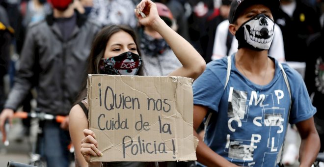 Colombia vive la segunda noche de protestas contra la brutalidad policial