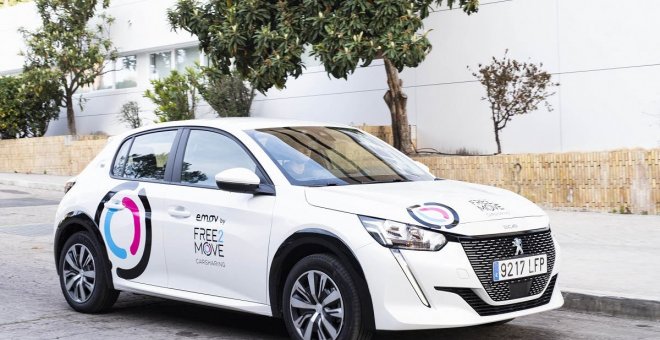 200 nuevos Peugeot e-208 eléctricos para Madrid de la mano de Free2Move