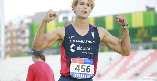 Bruno Comín, campeón de España Absoluto de decathlon