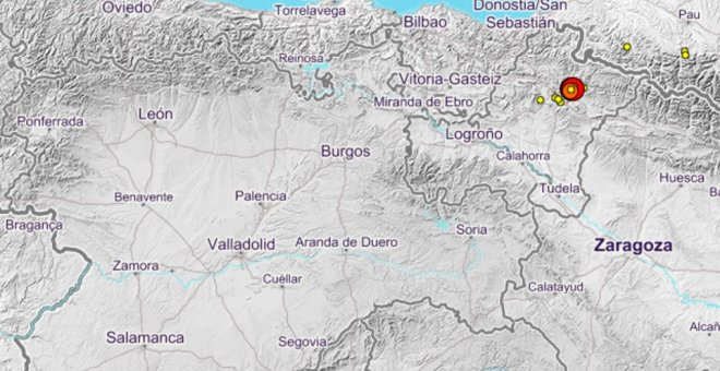 Continúan los terremotos en Navarra, con una veintena de temblores, algunos sentidos por la población
