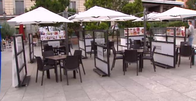 Se mantiene el horario y el aforo en los bares y restaurantes de Madrid