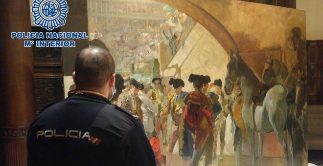 La Policía recupera en Bruselas un cuadro de Joaquín Sorolla y detiene a un condenado en el 'caso Malaya'