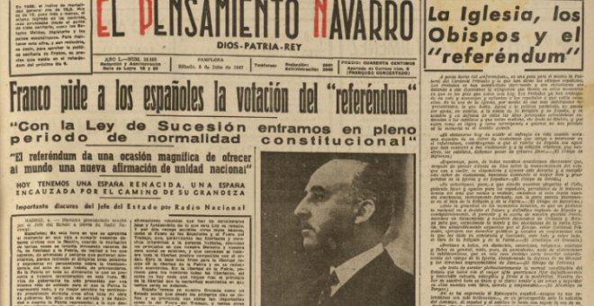 Obispos españoles y el referéndum de 1947