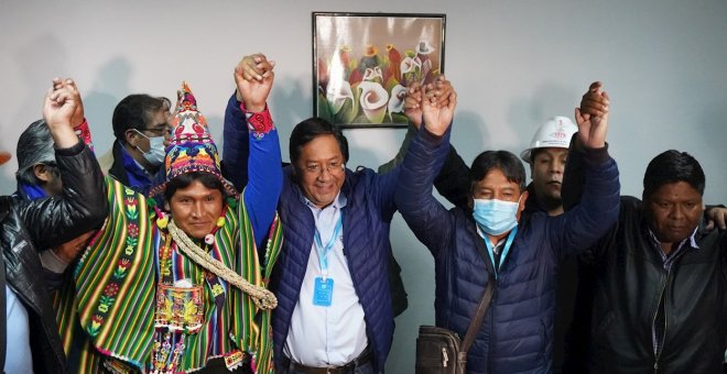 Arce confirma su victoria en Bolivia según avanza el escrutinio