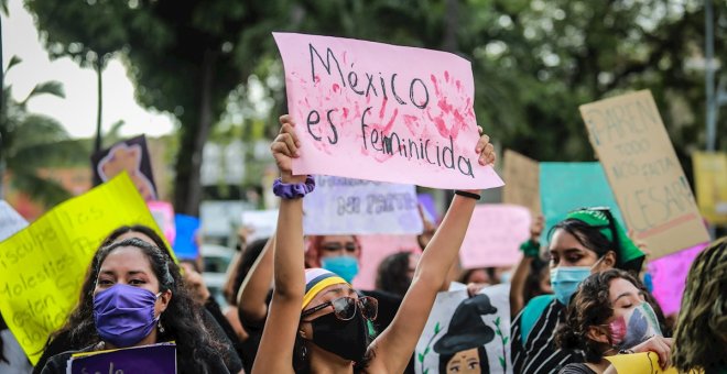 Las mujeres de Acapulco se movilizan contra el asesinato de una niña de 13 años