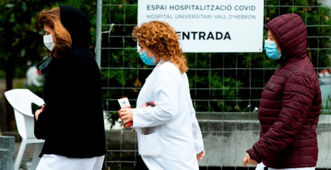 La segunda ola amenaza con la saturación hospitalaria en Catalunya