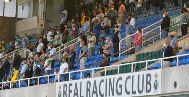 Las localidades habilitadas para el Racing- Deportivo Alavés B, a disposición de todos los abonados