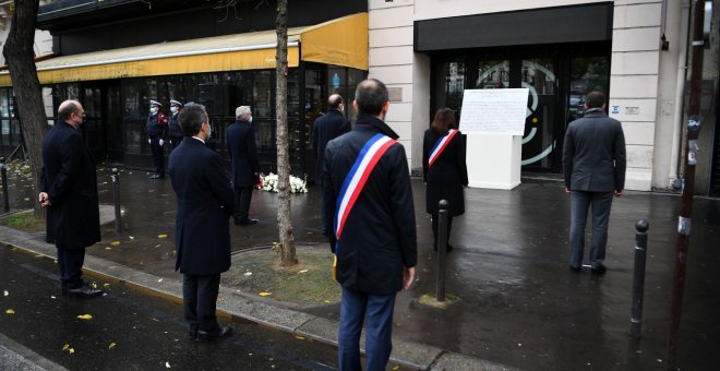 Francia conmemora el quinto aniversario del ataque terrorista en la sala Bataclan