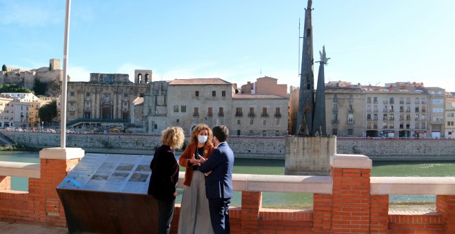 El Govern planeja retirar el monument franquista de l'Ebre a Tortosa l'estiu vinent