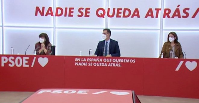 Sánchez llama al PSOE a parar "las actitudes fascistas" y destronar a Ayuso: "Hay posibilidades de conseguirlo"