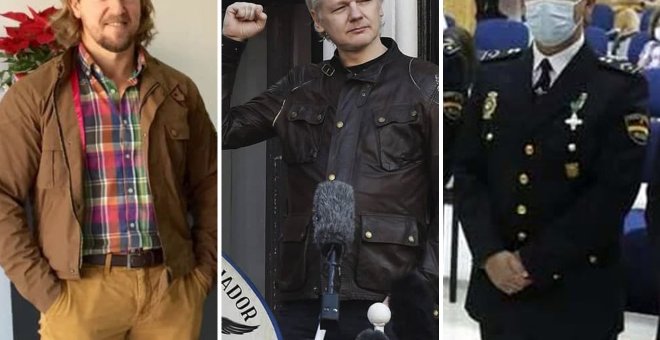 La Policía detuvo al exmilitar que espió a Assange en Londres cuando viajaba a Lisboa
