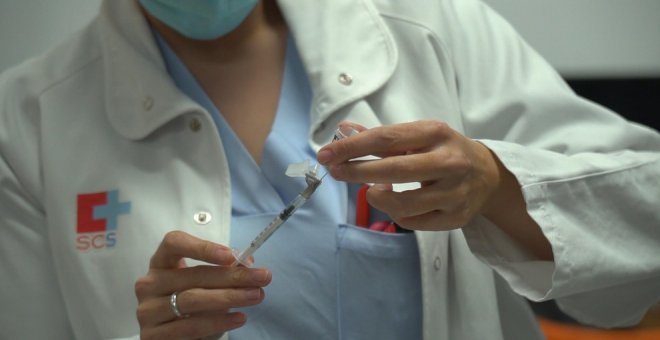 Cantabria ha vacunado a 18.981 personas, el 97,9% de las dosis disponibles