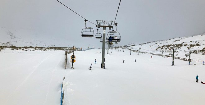 La estación de esquí de Alto Campoo abre 21 de sus 23 pistas