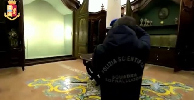 La policía italiana devuelve un cuadro de Da Vinci robado en el 2019 a una Basílica de Nápoles