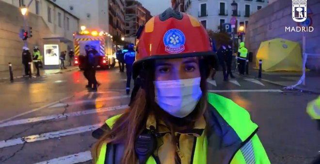 Emergencias hace balance de víctimas en la explosión de la calle Toledo